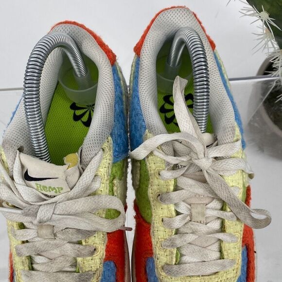 Nike Air Force Kid's 1 Low LV8 Next Nature GS Hemp Sneaker Colorful‎  Size 5 Y - Picture 4 of 11